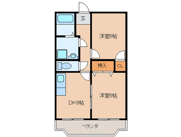 田丸駅 徒歩88分 1階の物件間取画像